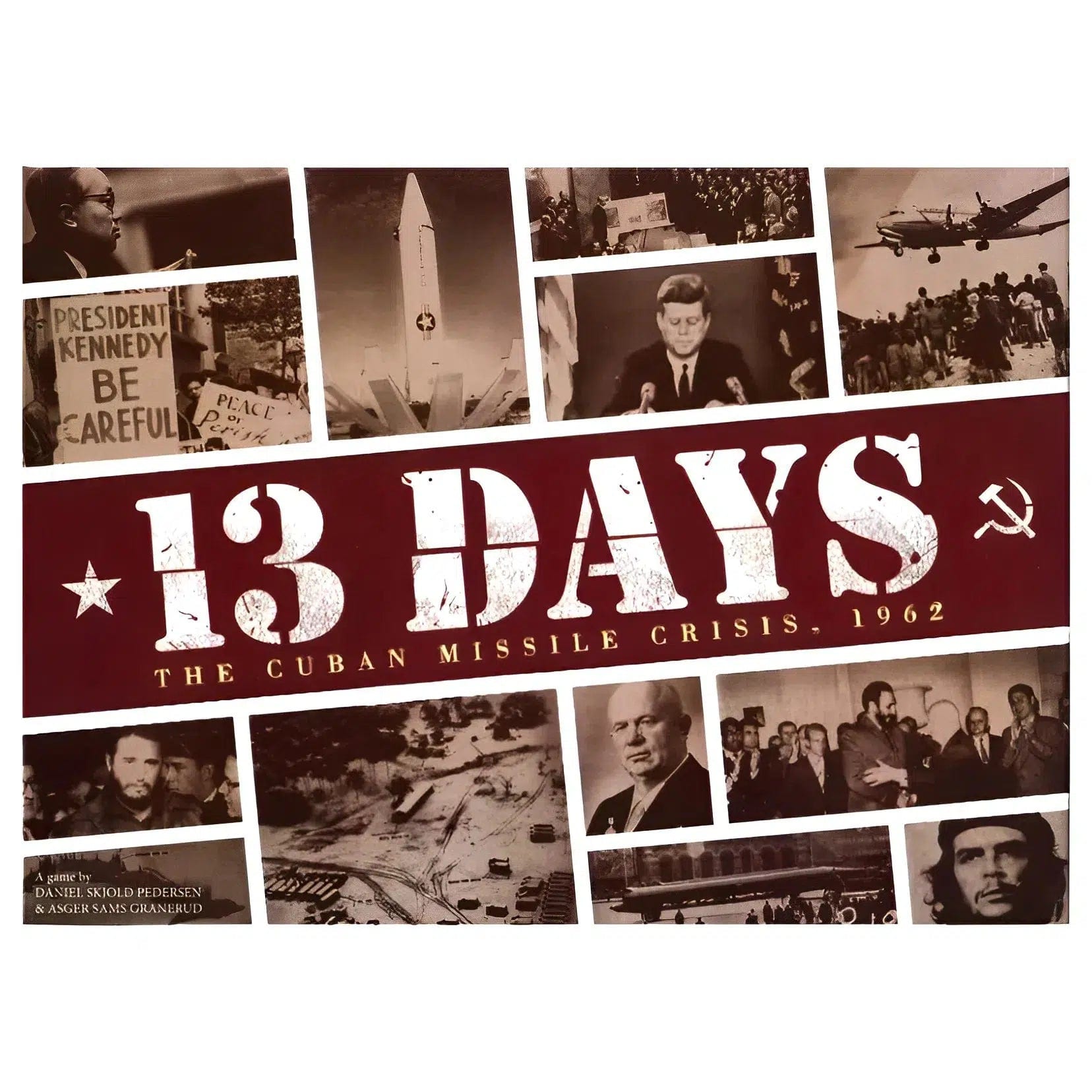 13-Days-The-Cuban-Missile-Crisis-1962-Board-Game-Jolly-Roger-Games-Ultra-PRO 13 Days: The Cuban Missile Crisis, 1962 - Board Game - Jolly Roger Games, Ultra PRO - Image 1
