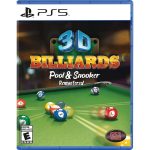 3D Billiards: Billiards & Snooker Remastered - Competative Pool Video Game (1-2 Players, Ages 6+) - GS2 Games - PlayStation 5