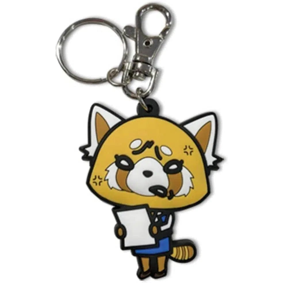 Aggretsuko-Irritated-Retsuko-Keychain-Great-Eastern-PVC Aggretsuko - Irritated Retsuko Keychain - Great Eastern - PVC - Image 1