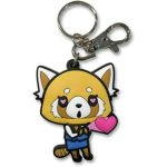 Aggretsuko - Retsuko in Love Keychain (PVC) - Great Eastern