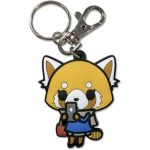 Aggretsuko - Retsuko with Cell Phone Keychain - Great Eastern - PVC