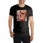 Attack on Titan - Bertolt Colossal Titan T-Shirt (Black, Unisex) - Bioworld - Image 2