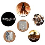 Attack on Titan - Characters & Symbols Pin Badge Pack - ABYstyle - Image 2