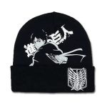 Attack on Titan - Eren Jaeger Scout Regiment Beanie Hat (Black) - Great Eastern