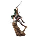 Attack on Titan - Mikasa Ackerman Figure (1:8 Scale, Renewal Package Version) - Kotobukiya - ArtFX J Series - Image 8