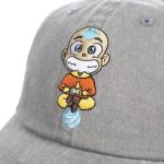 Avatar: The Last Airbender - Aang Air Scooter Hat (Gray, Embroidered) - Bioworld - Image 5
