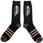 Avatar: The Last Airbender - Aang & Bending Symbols Crew Socks (5 Pairs) - Bioworld - Image 4