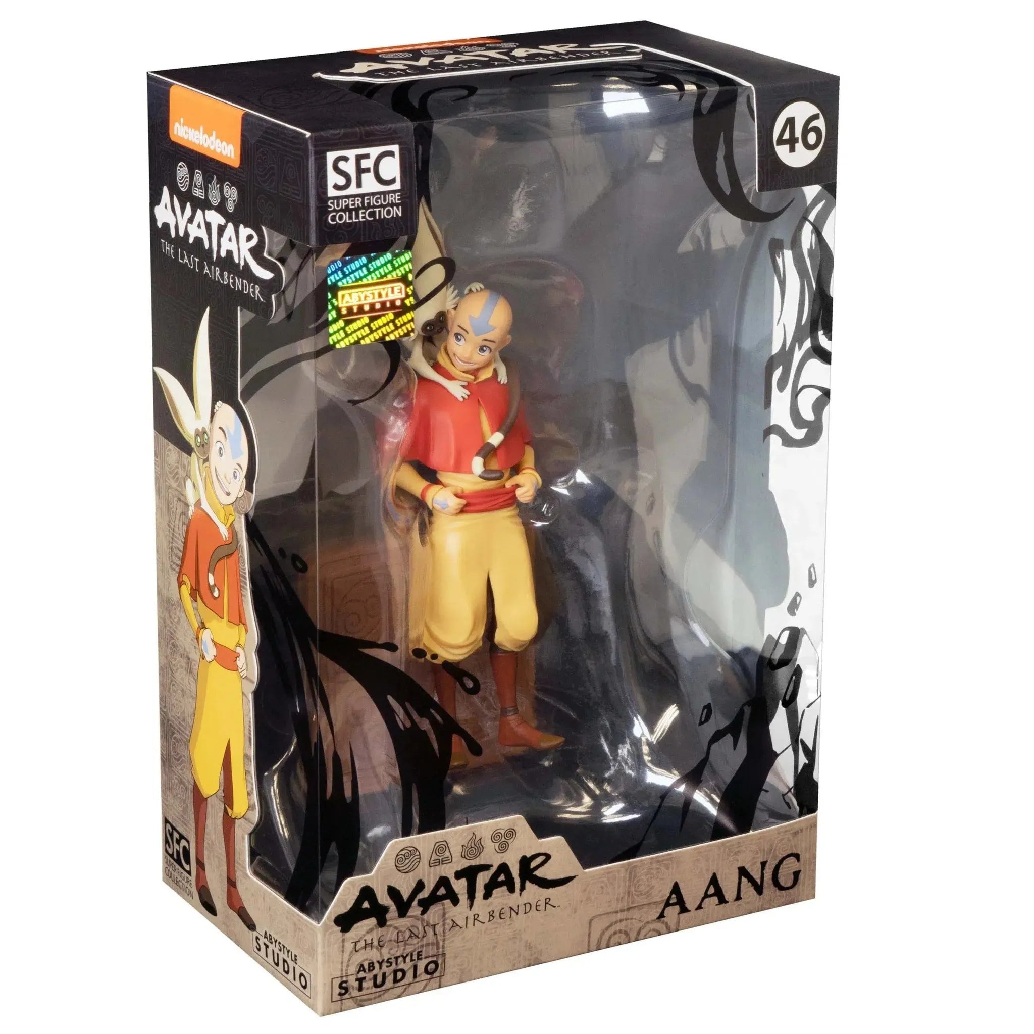 Avatar-The-Last-Airbender-Aang-Momo-Figure-ABYstyle-Super-Figure-Collection-SFC Avatar: The Last Airbender - Aang & Momo Figure - ABYstyle - Super Figure Collection (SFC) - Image 1