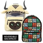 Avatar: The Last Airbender - Appa & Momo Reversible 3D Backpack - Bioworld