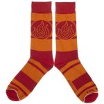 Avatar: The Last Airbender - Four Nations Crew Socks (4 Pairs) - Bioworld - Water Tribe, Earth Kingdom, Fire Nation, Air Nomads - Image 4