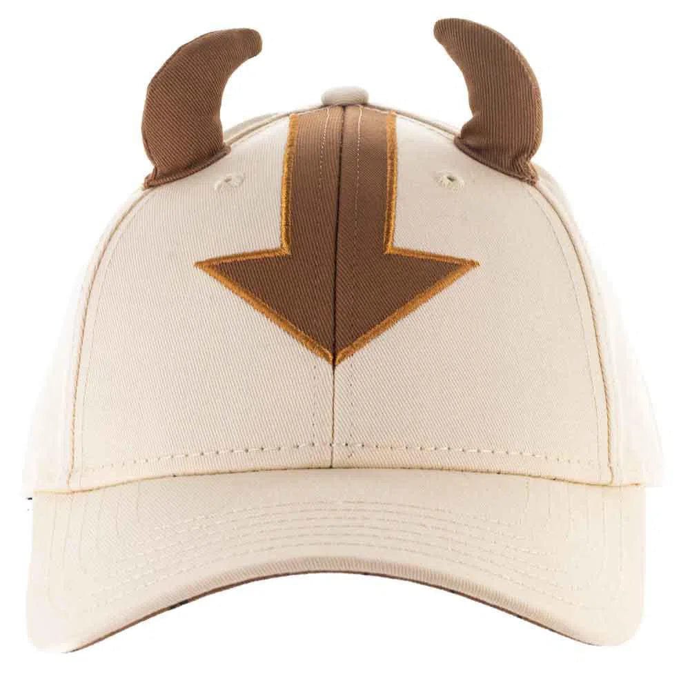 Avatar-the-Last-Airbender-Appa-Cosplay-Snapback-Hat-Pre-Curved-Bill-Bioworld Avatar: The Last Airbender - Appa Cosplay Snapback Hat (Pre-Curved Bill) - Bioworld - Image 1