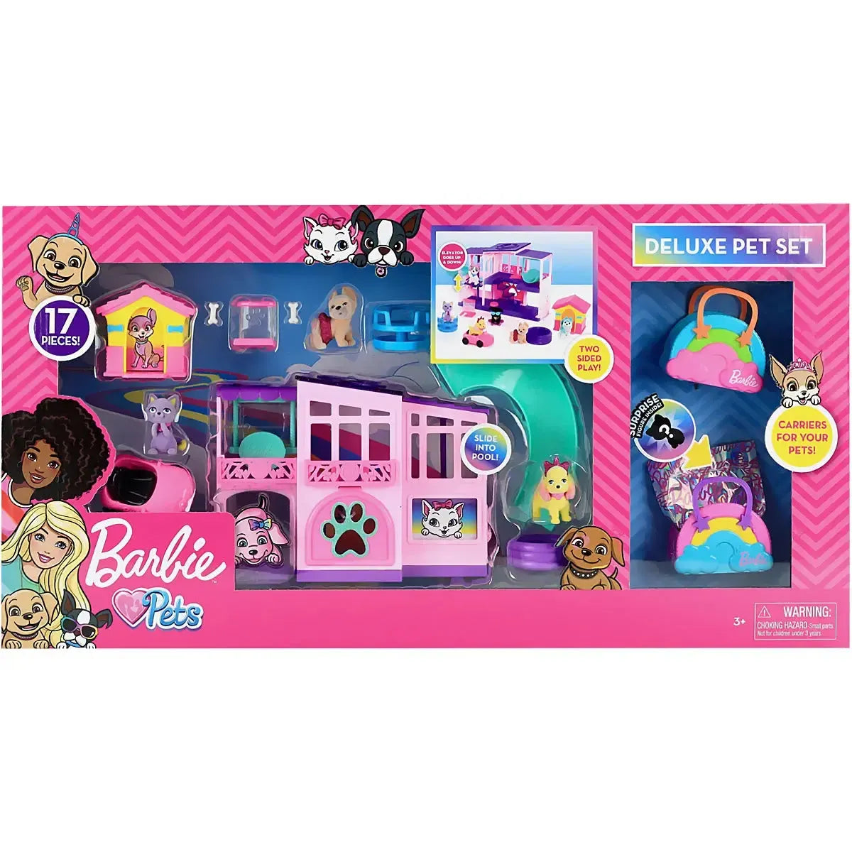 Barbie-Pets-Deluxe-Pet-Dreamhouse-Toy-Set-Just-Play Barbie: Pets - Deluxe Pet Dreamhouse Toy Set - Just Play - Image 1