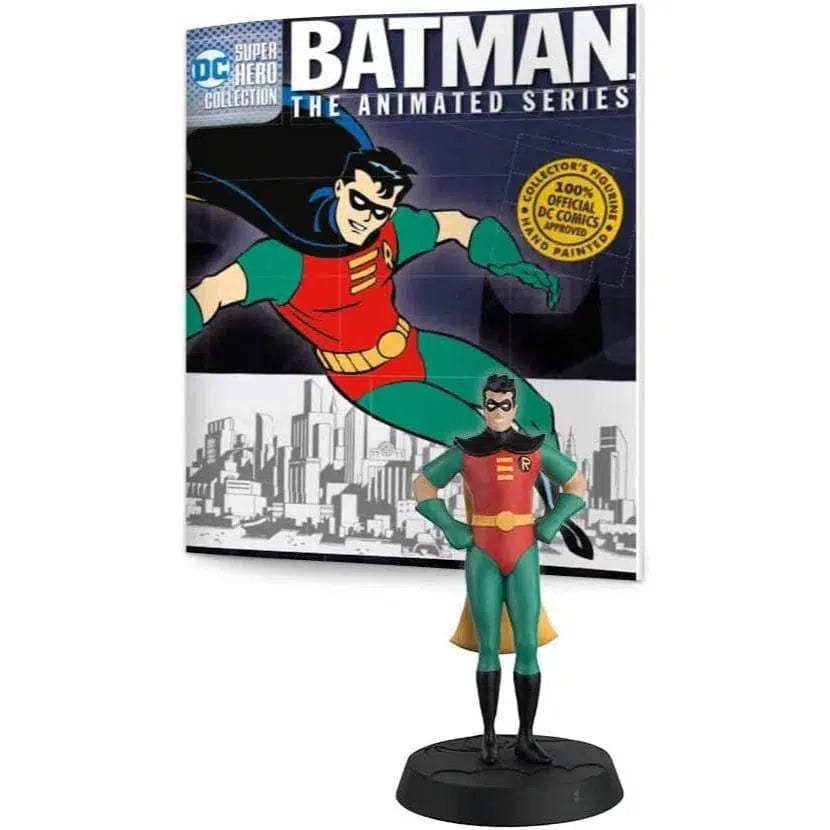 Batman-The-Animated-Series-Robin-Figure-Eaglemoss-DC-Super-Hero-Collection-6 Batman: The Animated Series - Robin Figure - Eaglemoss - DC Super Hero Collection #6 - Image 1