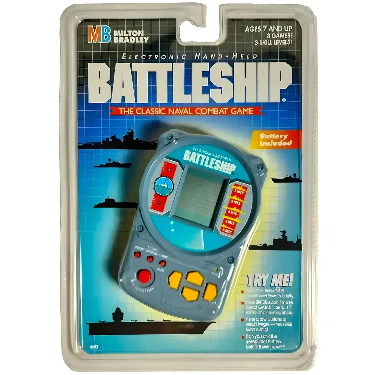 Battleship-Electronic-Handheld-Game-Milton-Bradley-1995_fc3e4ca8 Battleship - Electronic Handheld Game - Milton Bradley - (1995) - Image 1