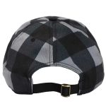 Beetlejuice - Plaid Embroidered Hat (Black / Gray) - Bioworld - Image 2
