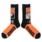 Bleach - Ichigo Kurosaki Crew Socks - Bioworld - Image 3