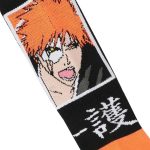 Bleach - Ichigo Kurosaki Crew Socks - Bioworld - Image 5