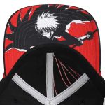 Bleach - Ichigo Kurosaki Snapback Hat (Suede, Pre-Curved Bill) - Bioworld - Image 5