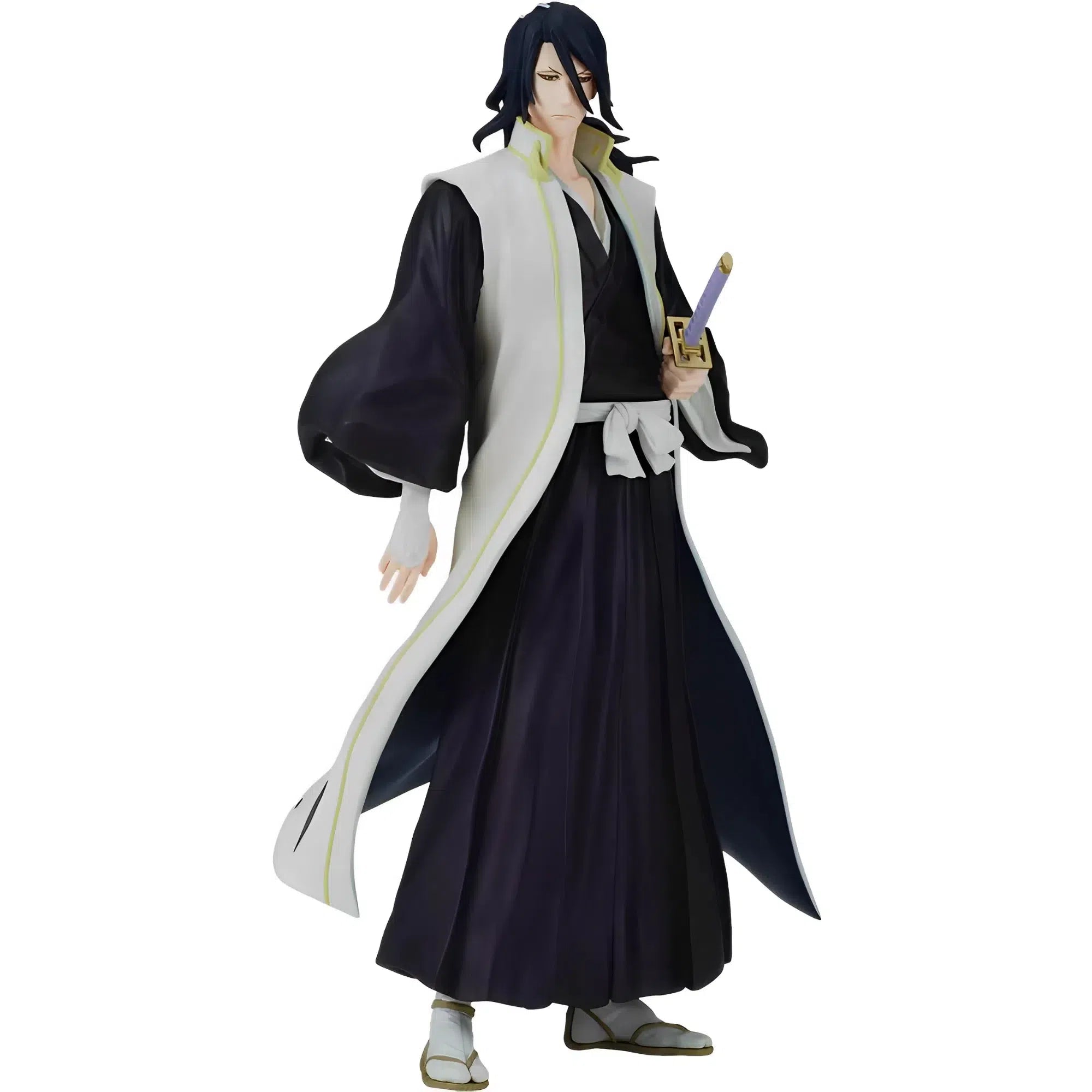 Bleach-Thousand-Year-Blood-War-Byakuya-Kuchiki-Figure-6_5-Banpresto-Solid-and-Souls-Series Bleach: Thousand-Year Blood War - Byakuya Kuchiki Figure (6.5") - Banpresto - Solid and Souls Series - Image 1