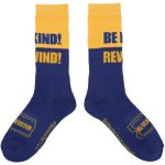Blockbuster - "Be Kind! Rewind!" Crew Socks - Bioworld - Image 3