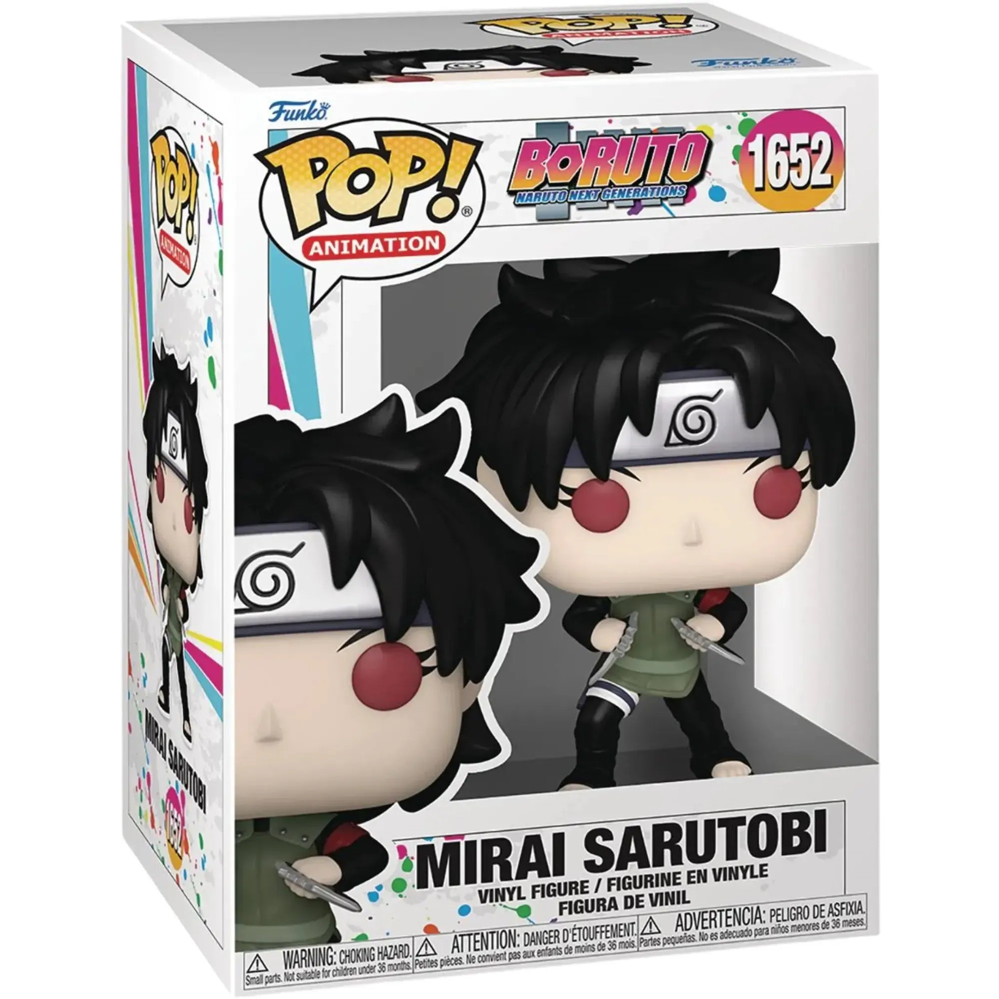 Boruto-Naruto-Next-Generations-Mirai-Sarutobi-Figure-Funko-Pop-Animation-Series-1652 Boruto: Naruto Next Generations - Mirai Sarutobi Figure - Funko - Pop! Animation Series (1652) - Image 1