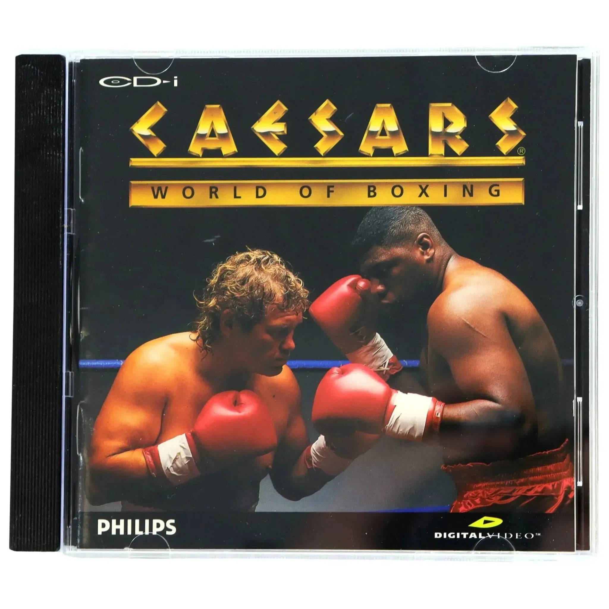 Caesars-World-of-Boxing-Boxing-Sports-Video-Game-1-2-Players-Philips-CD-i-1993 Caesars: World of Boxing - Boxing Sports Video Game (1-2 Players) - Philips CD-i - (1993) - Image 1
