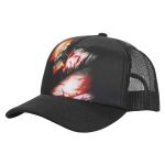 Chainsaw Man - Denji Trucker Hat (Black, Sublimated) - Bioworld - Image 3