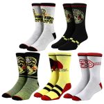 Cobra Kai - Dojo Symbol Crew Socks (5-Pair) - Bioworld
