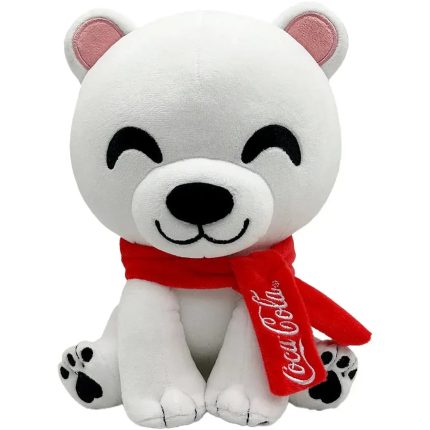 Coca-Cola - Sitting Coca-Cola Polar Bear Plush (9") - Youtooz