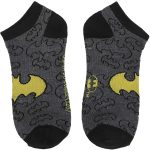 DC Comics - Batman Logo Ankle Socks (5 Pairs) - Bioworld - Image 4