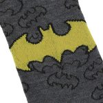 DC Comics - Batman Logo Ankle Socks (5 Pairs) - Bioworld - Image 5