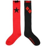 DC Comics [Batman] - Mismatched Harley Quinn Cosplay Knee High Socks - Bioworld - Image 2