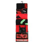 DC Comics - The Batman Movie Crew Socks (5 Pairs) - Bioworld - Image 2