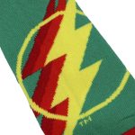 DC Comics [The Flash: Worlds Collide] - Lightning Bolt Women's Ankle Socks (5 Pairs) - Bioworld - Image 10