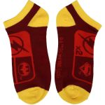 DC Comics [The Flash: Worlds Collide] - Lightning Bolt Women's Ankle Socks (5 Pairs) - Bioworld - Image 11