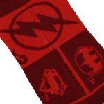 DC Comics [The Flash: Worlds Collide] - Lightning Bolt Women's Ankle Socks (5 Pairs) - Bioworld - Image 12