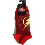 DC Comics [The Flash: Worlds Collide] - Lightning Bolt Women's Ankle Socks (5 Pairs) - Bioworld - Image 2