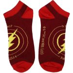 DC Comics [The Flash: Worlds Collide] - Lightning Bolt Women's Ankle Socks (5 Pairs) - Bioworld - Image 3
