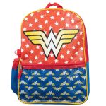 DC Comics: Wonder Woman - Back to School Set - Bioworld - Backpack, Lunchbox, Water Bottle, Zip Case, Ice Pack - Image 3