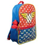 DC Comics: Wonder Woman - Back to School Set - Bioworld - Backpack, Lunchbox, Water Bottle, Zip Case, Ice Pack - Image 4