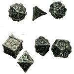 Dagger of Venom Dice Set (7 Dice, Polyhedral, Metal) - Game Master Dice - Image 2
