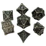Dagger of Venom Dice Set (7 Dice, Polyhedral, Metal) - Game Master Dice - Image 3