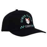 Demon Slayer Corps Snapback Hat (Black, Elite Flex, Pre-Curved Bill) - Bioworld - Image 4