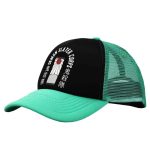 Demon Slayer - Hanafuda Earring Trucker Hat - Bioworld - Image 3