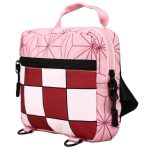 Demon Slayer - Nezuko Pink Kimono Pattern Fanny Pack - Bioworld - Image 4