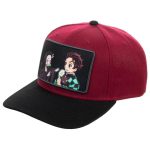 Demon Slayer - Tanjiro & Nezuko Patch Snapback Hat (Sublimated, Pre-Curved Bill) - Bioworld - Image 2