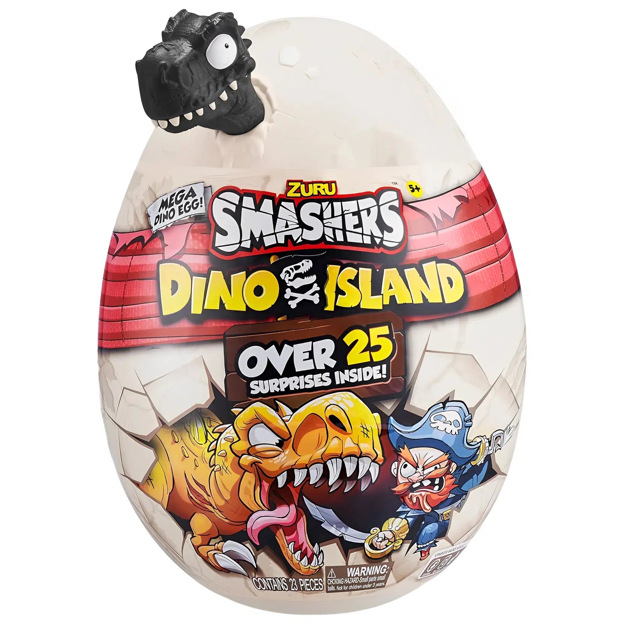 Dino-Island-Mega-Dino-Egg-Mystery-Blind-Bag-Dinosaur-Color-Will-Vary-Zuru-Smashers Dino Island - Mega Dino Egg Mystery Blind Bag (Dinosaur Color Will Vary) - Zuru Smashers - Image 1