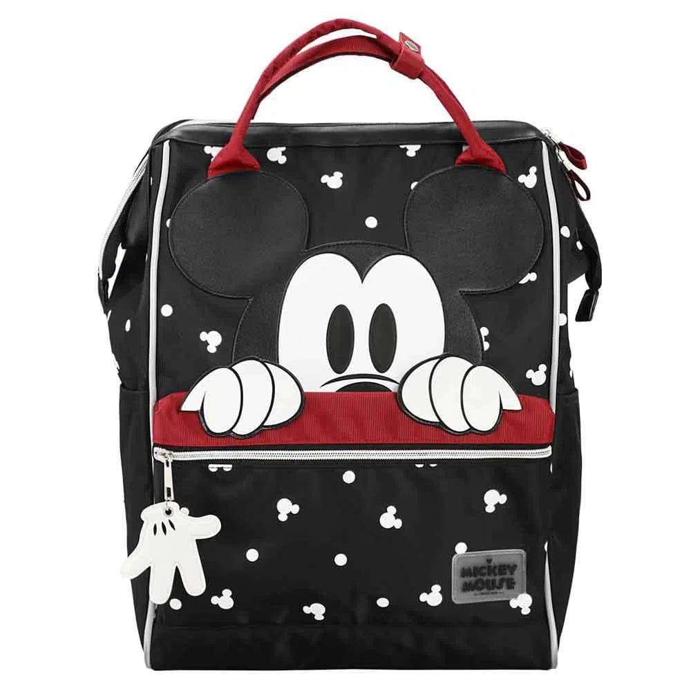 Disney-Mickey-Mouse-Big-Face-Backpack-Tablet-Sleeve-Bioworld Disney - Mickey Mouse Big Face Backpack (Tablet Sleeve) - Bioworld - Image 1