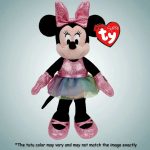 Disney [Mickey Mouse & Friends] - Small Ballerina Sparkle Minnie Mouse Plush (8") - Ty - Sparkle Series - Image 2