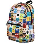 Disney - Pixar Character Tiles Backpack (All Over Print) - Bioworld - Image 4